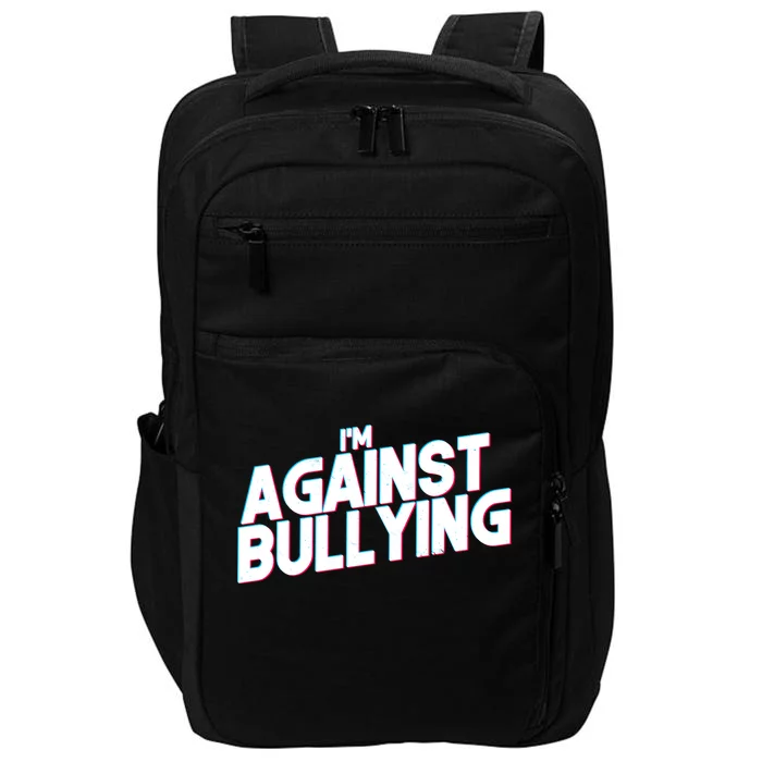 I'm Against Bullying Spirit Day Impact Tech Backpack