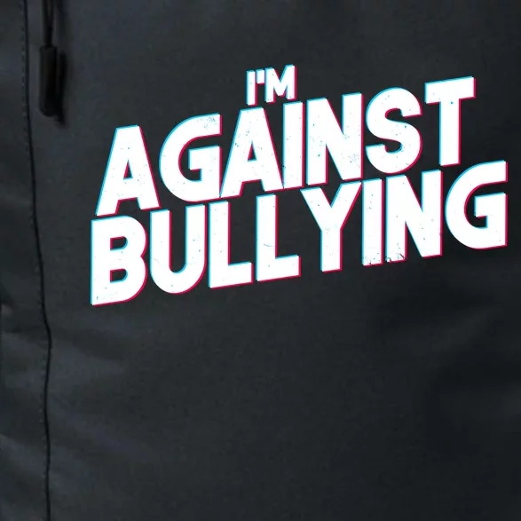 I'm Against Bullying Spirit Day Daily Commute Backpack