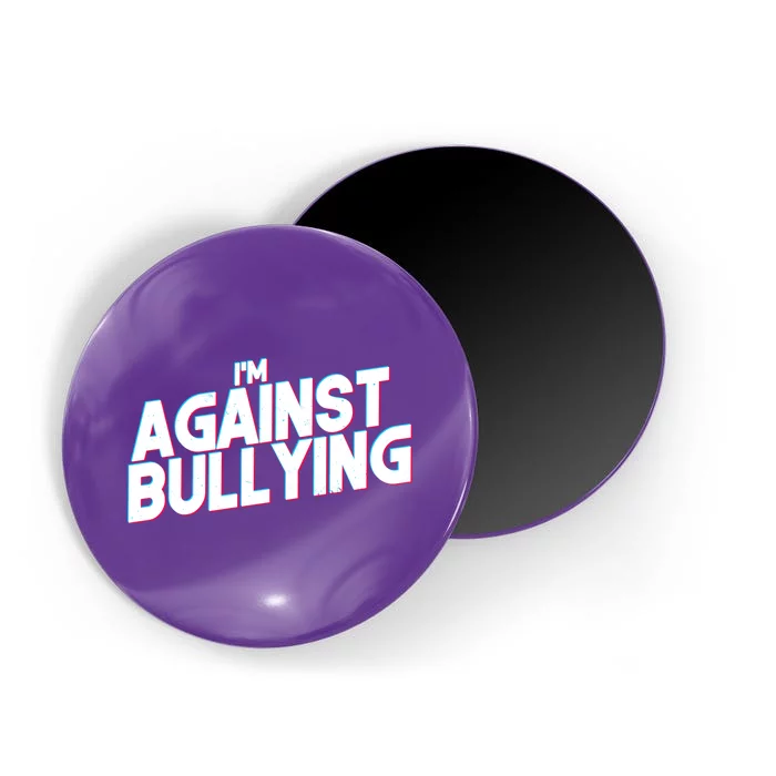 I'm Against Bullying Spirit Day Magnet