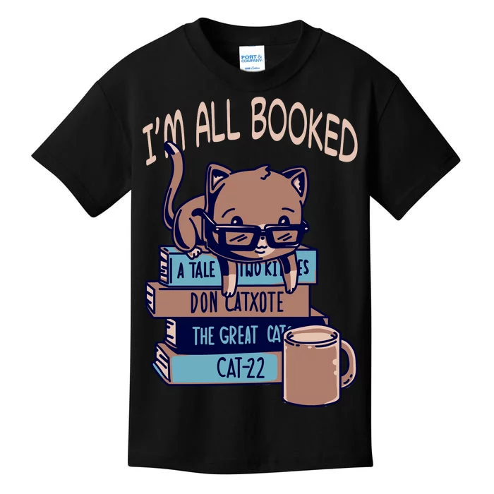 I'm All Booked Kids T-Shirt