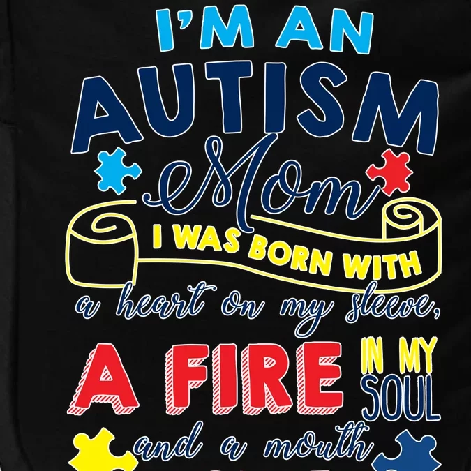 I'm An Autism Mom Impact Tech Backpack