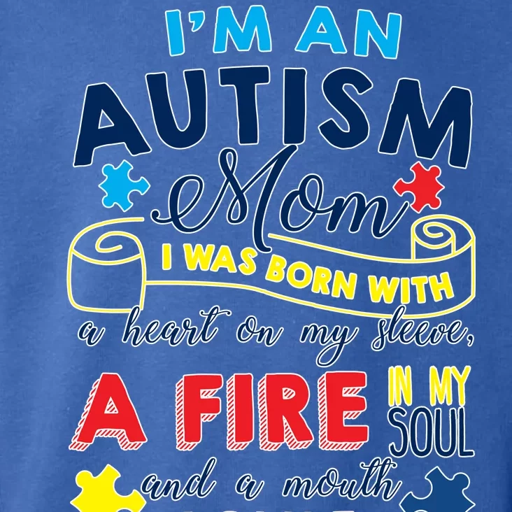 I'm An Autism Mom Toddler Hoodie