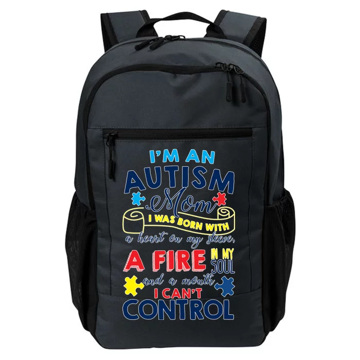 I'm An Autism Mom Daily Commute Backpack