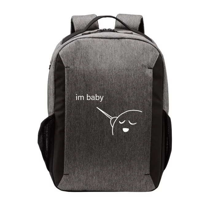 Im Baby Meme Vector Backpack