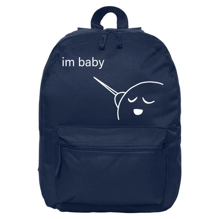 Im Baby Meme 16 in Basic Backpack