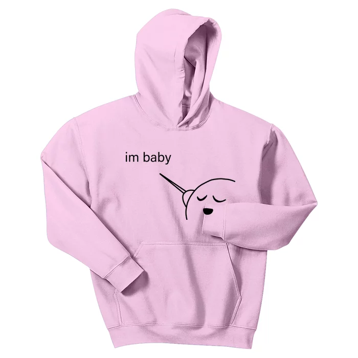 Im Baby Meme Kids Hoodie