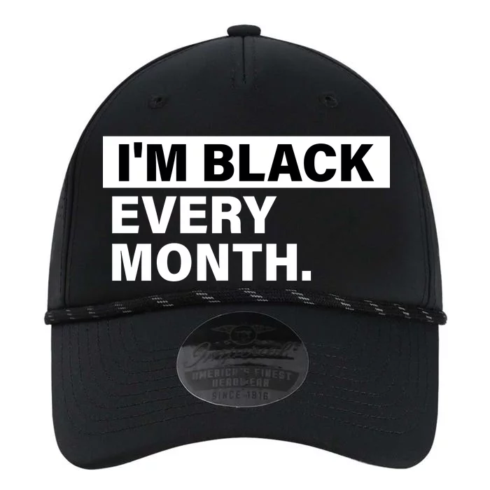 I'm Black Every Month Performance The Dyno Cap