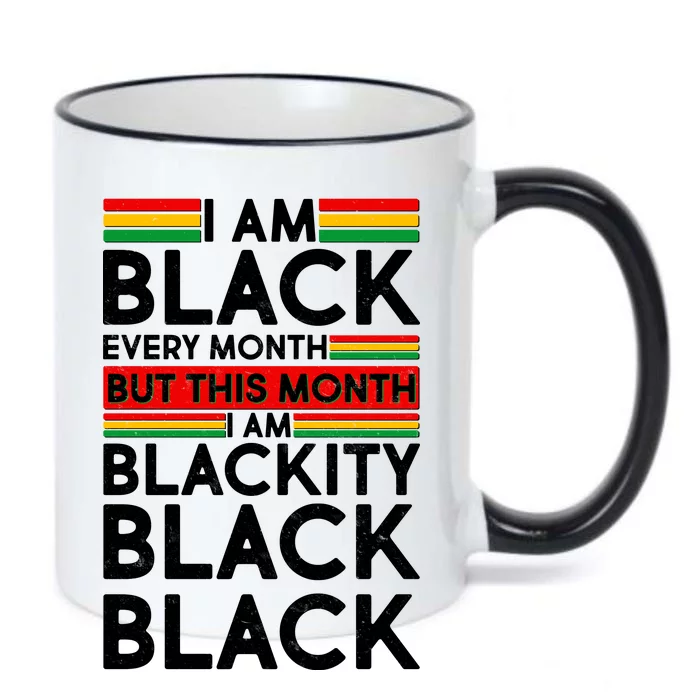 I'm Black Every Month Proud Black American Black Color Changing Mug