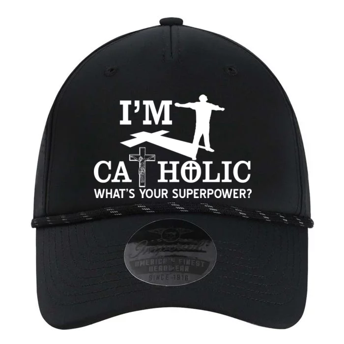 I'm Catholic Whats Your Superpower? Performance The Dyno Cap