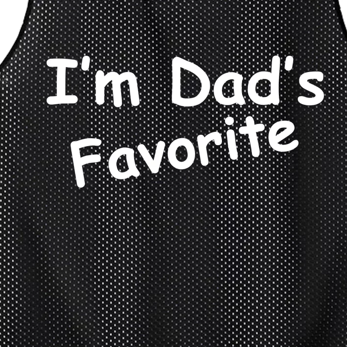 I'm Dad's Favorite Mesh Reversible Basketball Jersey Tank