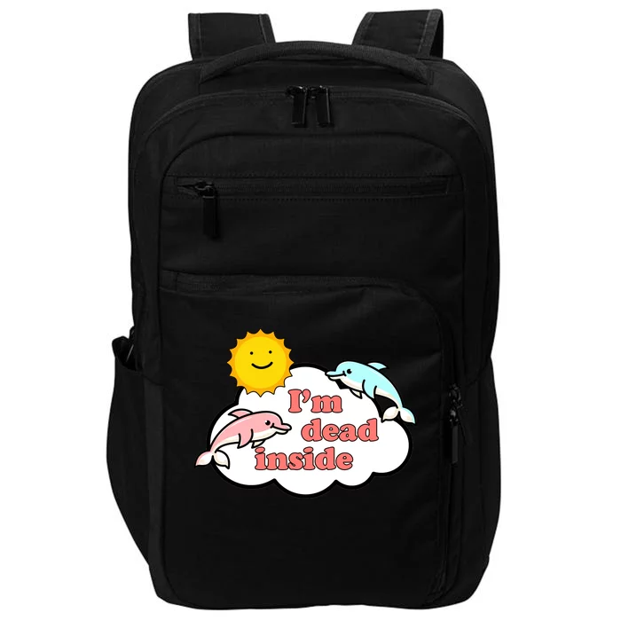 I'm Dead Inside Dolphins Impact Tech Backpack