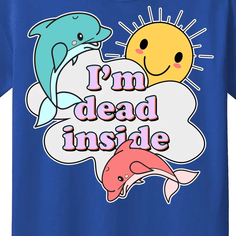 I'm Dead Inside Funny Kids T-Shirt