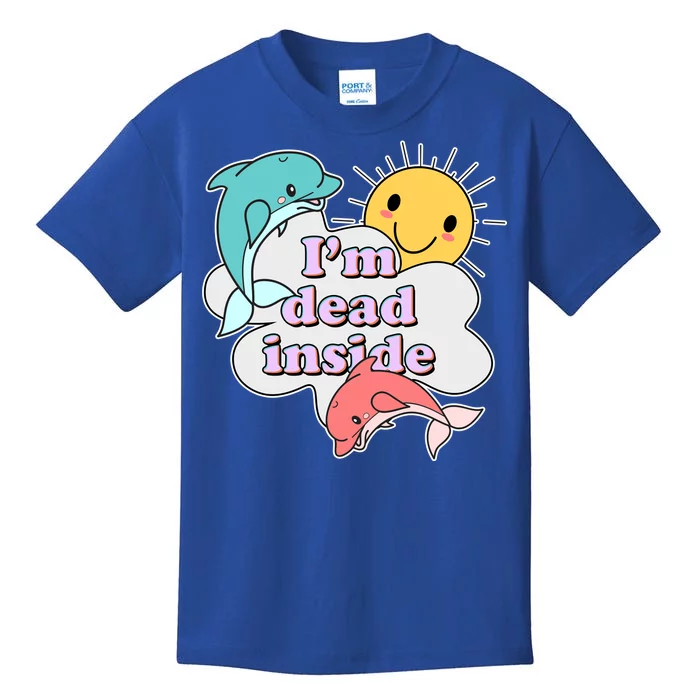 I'm Dead Inside Funny Kids T-Shirt