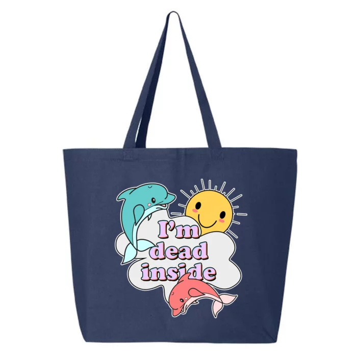 I'm Dead Inside Funny 25L Jumbo Tote