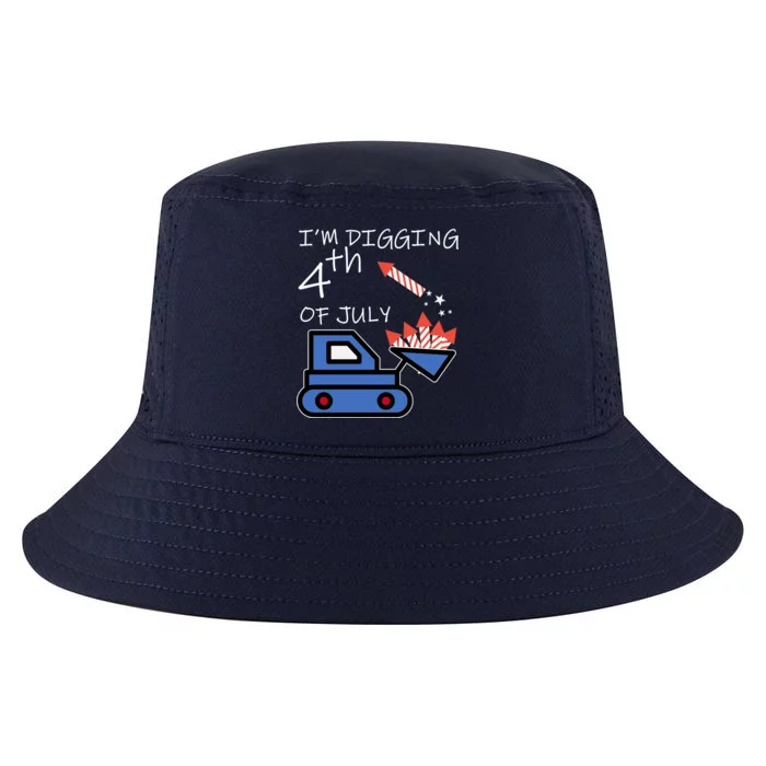 I'm Digging 4th Of July Cool Comfort Performance Bucket Hat