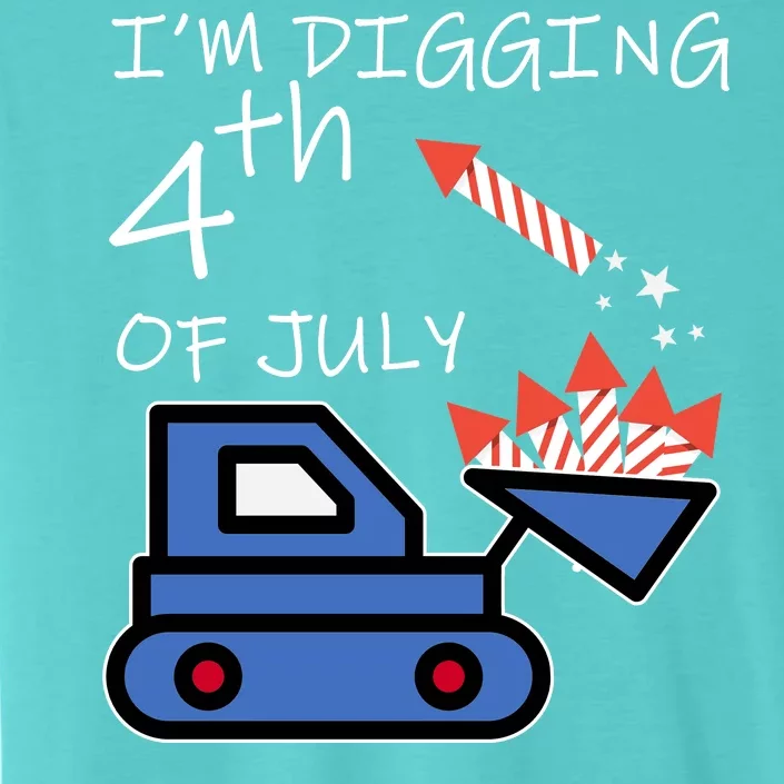 I'm Digging 4th Of July ChromaSoft Performance T-Shirt