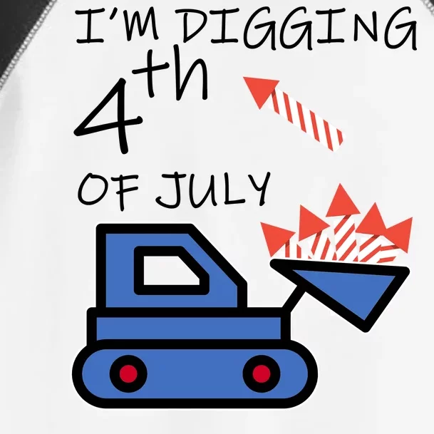 I'm Digging 4th Of July Toddler Fine Jersey T-Shirt