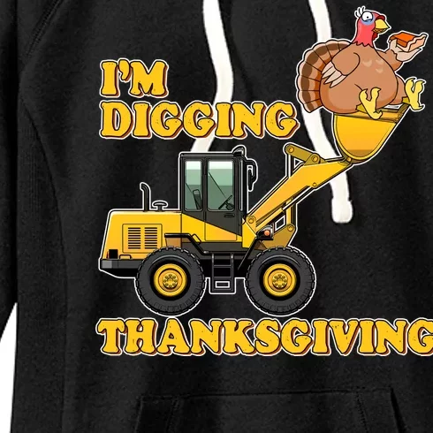 I'm Digging Thanksgiving Women's Fleece Hoodie