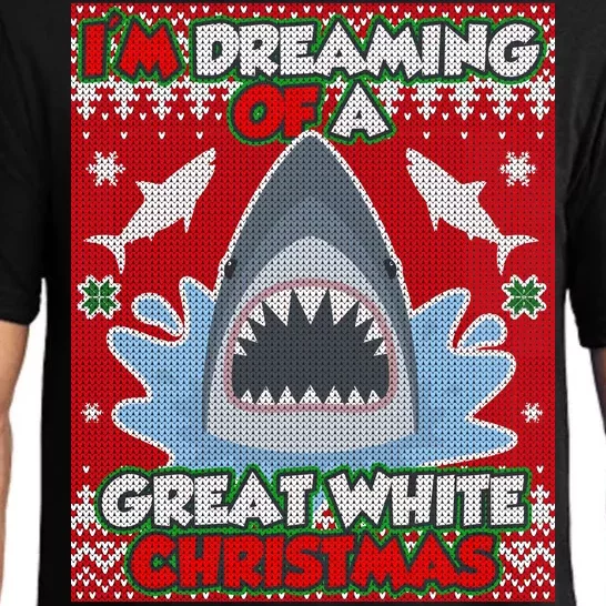 I'm Dreaming Of A Great White Christmas Pajama Set