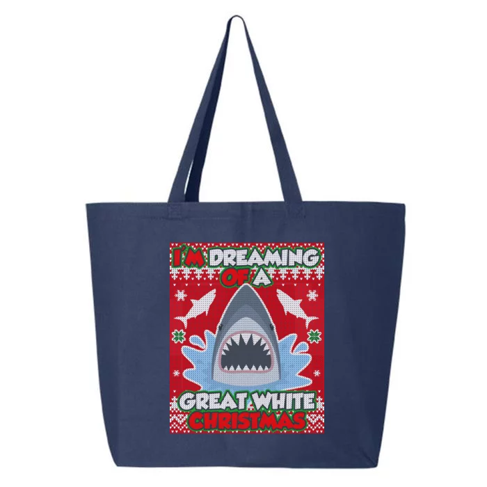 I'm Dreaming Of A Great White Christmas 25L Jumbo Tote