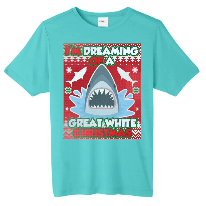 I'm Dreaming Of A Great White Christmas ChromaSoft Performance T-Shirt