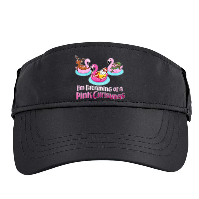 I'm Dreaming of a Pink Christmas Adult Drive Performance Visor