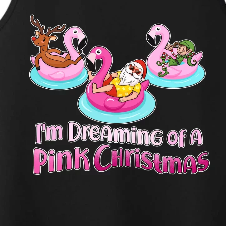 I'm Dreaming of a Pink Christmas Performance Tank