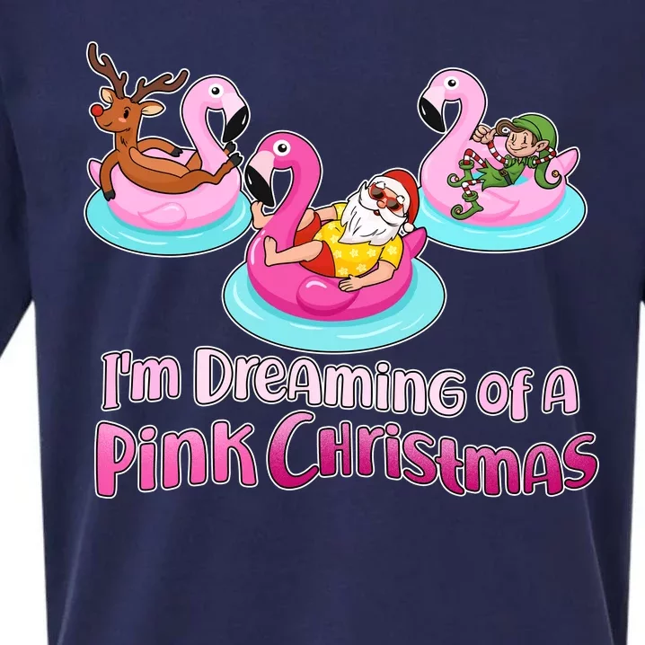 I'm Dreaming of a Pink Christmas Sueded Cloud Jersey T-Shirt