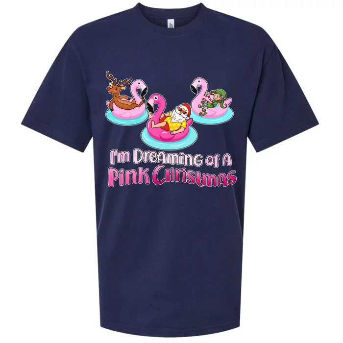 I'm Dreaming of a Pink Christmas Sueded Cloud Jersey T-Shirt