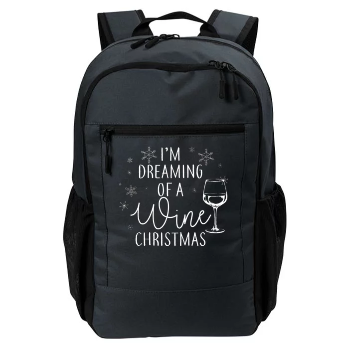 I'm Dreaming Of A Wine Christmas Daily Commute Backpack