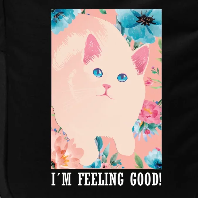 I'm Feel Good Cute Cat Impact Tech Backpack