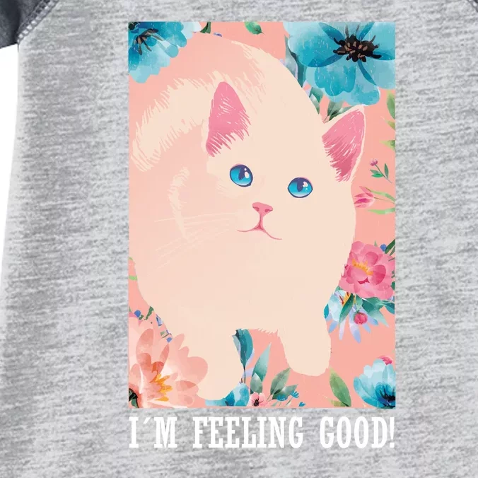 I'm Feel Good Cute Cat Infant Baby Jersey Bodysuit