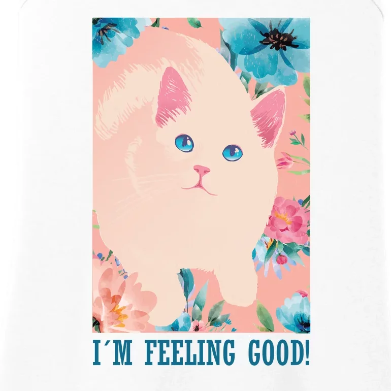 I'm Feel Good Cute Cat Ladies Essential Tank