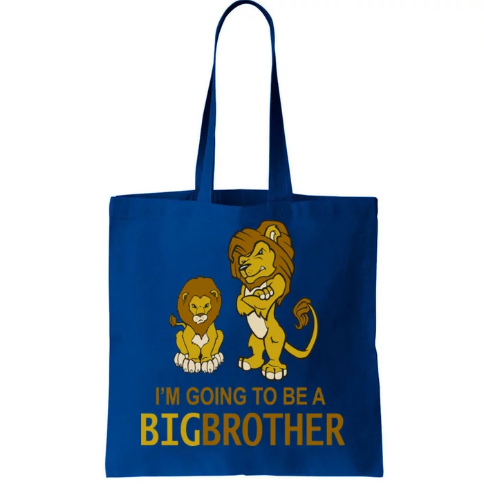 I'm Going To Be A Big Brother Tote Bag