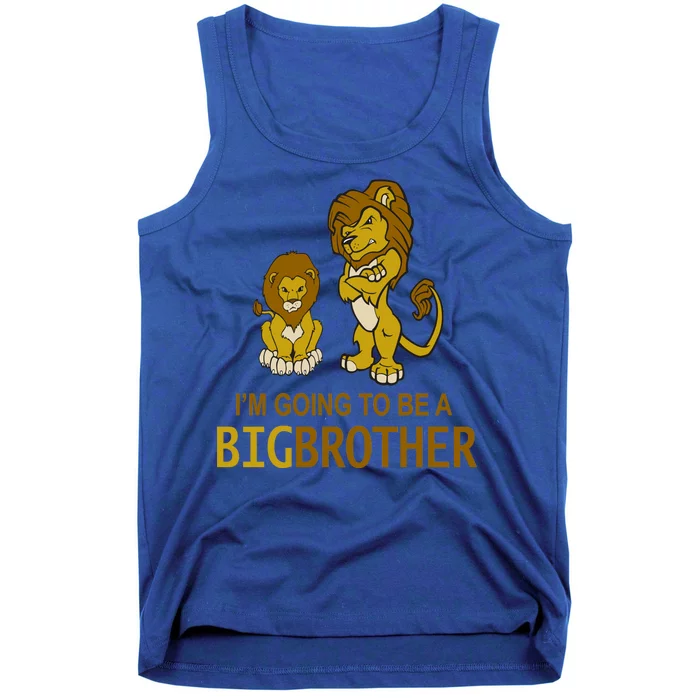 I'm Going To Be A Big Brother Tank Top