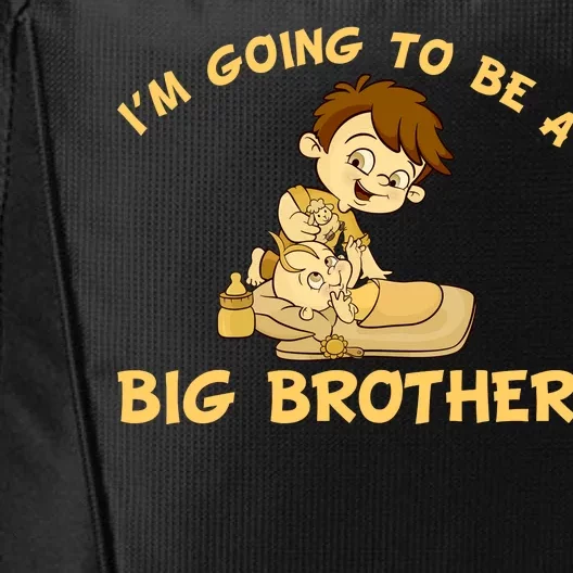 I'm Going to be a Big Brother Baby Bro City Backpack