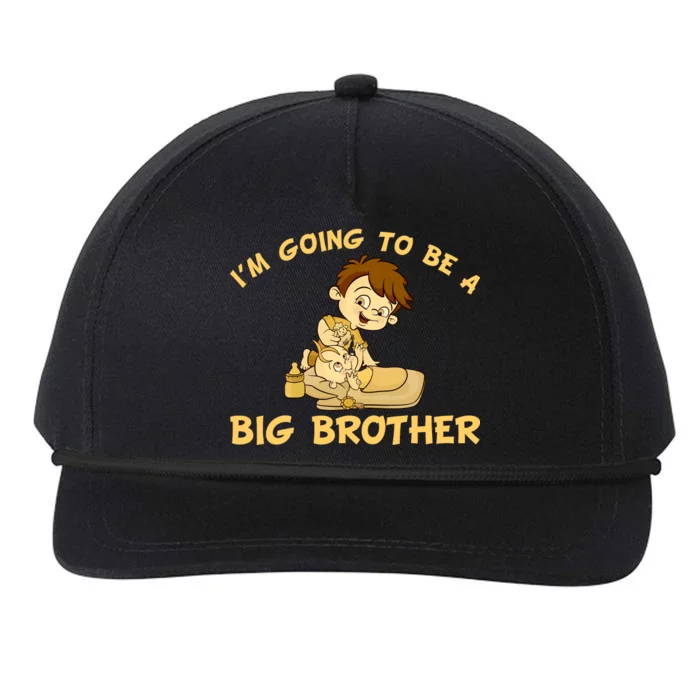 I'm Going to be a Big Brother Baby Bro Snapback Five-Panel Rope Hat