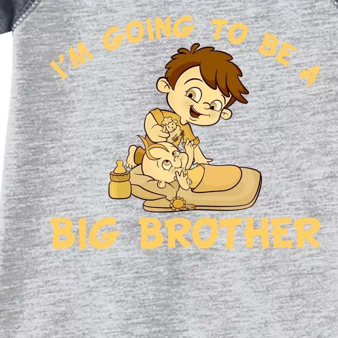 I'm Going to be a Big Brother Baby Bro Infant Baby Jersey Bodysuit