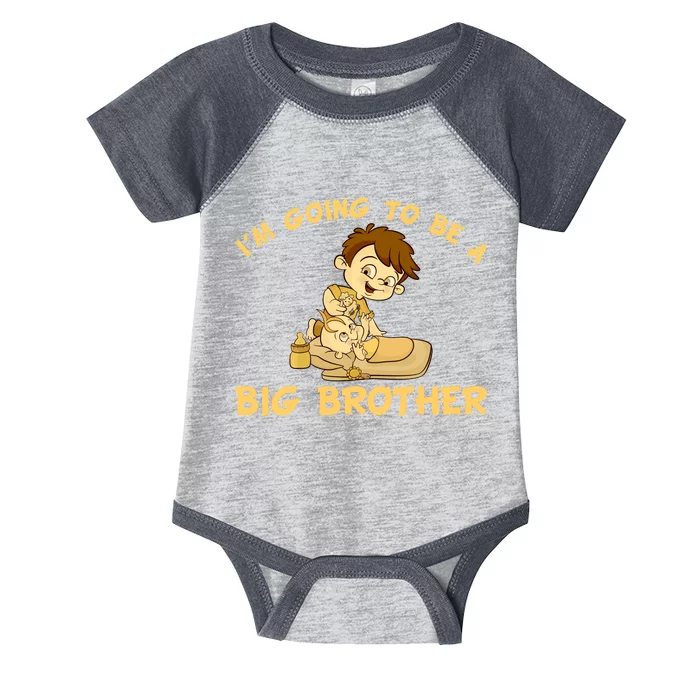 I'm Going to be a Big Brother Baby Bro Infant Baby Jersey Bodysuit