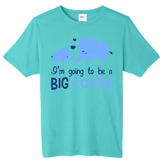 I'm Going To Be A Big Cousin Boy Elephant ChromaSoft Performance T-Shirt