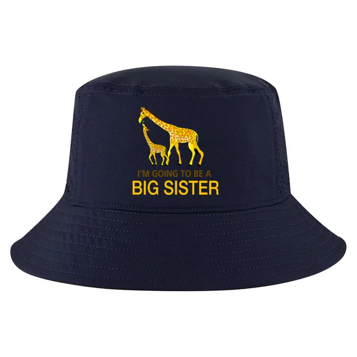 I'm Going To Be A Big Sister Cool Comfort Performance Bucket Hat