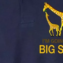 I'm Going To Be A Big Sister Softstyle Adult Sport Polo