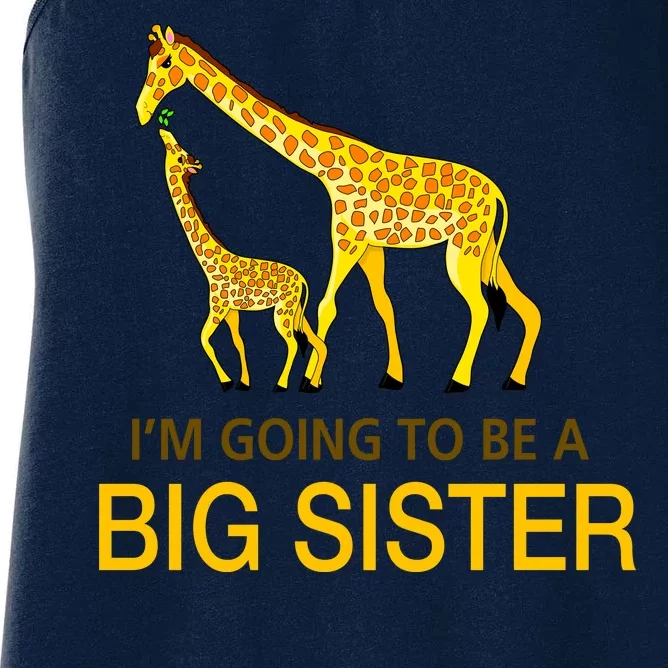 I'm Going To Be A Big Sister Women's Racerback Tank