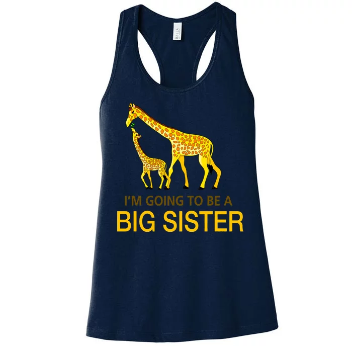 I'm Going To Be A Big Sister Women's Racerback Tank