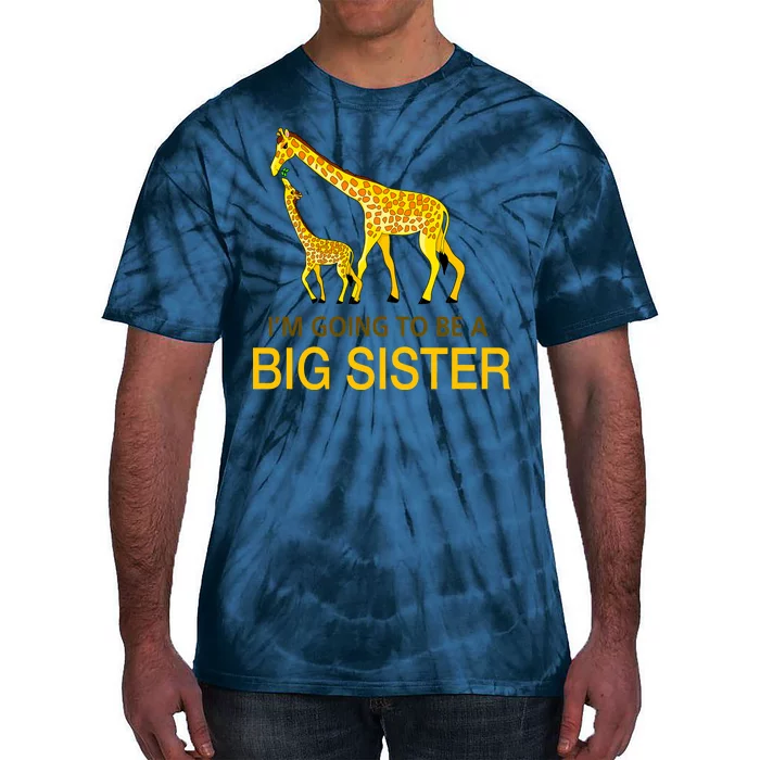 I'm Going To Be A Big Sister Tie-Dye T-Shirt