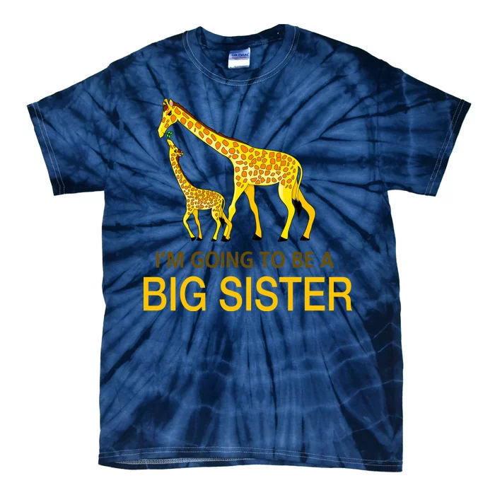 I'm Going To Be A Big Sister Tie-Dye T-Shirt