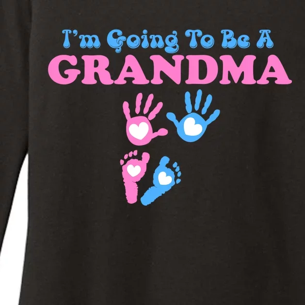 I'm Going To Be A Grandma Grandchild Baby Womens CVC Long Sleeve Shirt