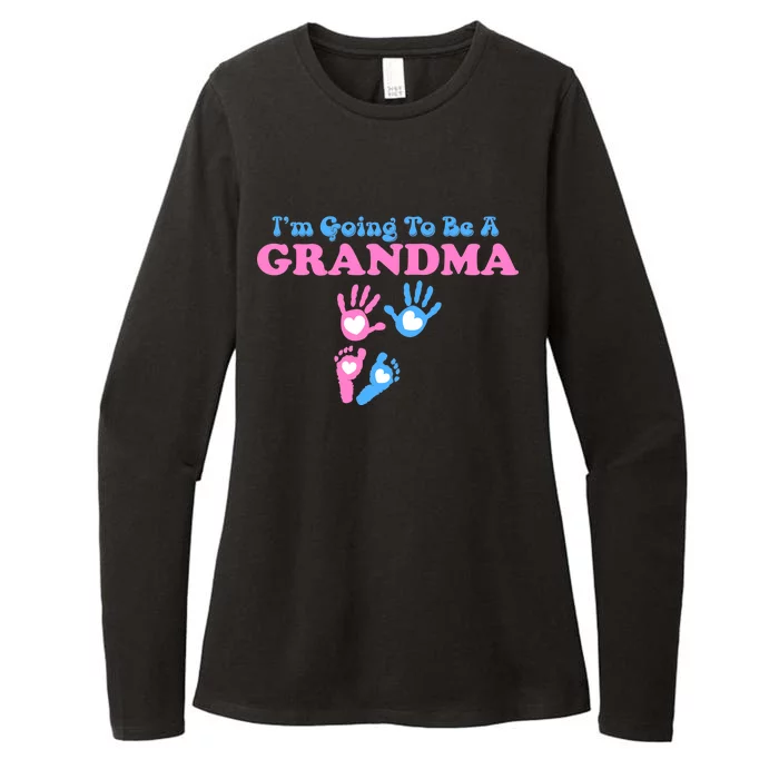 I'm Going To Be A Grandma Grandchild Baby Womens CVC Long Sleeve Shirt