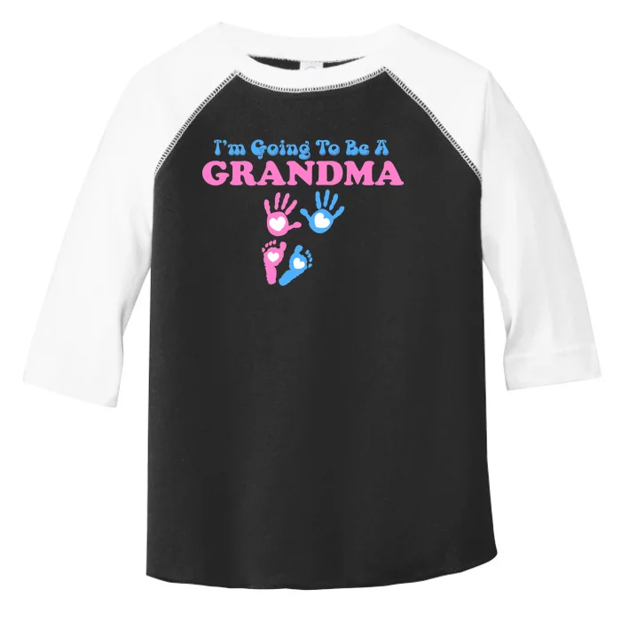 I'm Going To Be A Grandma Grandchild Baby Toddler Fine Jersey T-Shirt