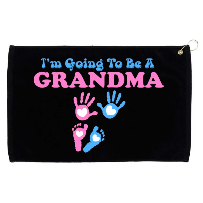 I'm Going To Be A Grandma Grandchild Baby Grommeted Golf Towel